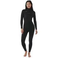 Rip Curl Wms Dawn Patrol 3/2 Mm Gb Dame Våddragt I Neopren Med Lynlås I Brystet Og Lange ærmer