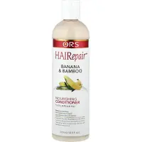 Ors , HAIRepair, Næringsrig Konditioner, Til Tørt & Brittel Hår, Banan & Bambus, 12,5 fl oz (370 ml)
