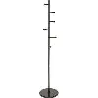 5 Five frakkekrog BLACKMARBLE med 6 metalgreb, 173 cm