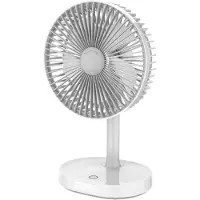 Platinet Ventiliatorius rechargeable fan 3000mAh, baltas/pilkas (45242)
