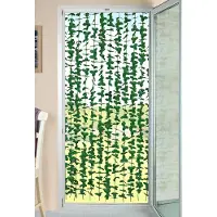 Maximex gardin til dør, kunstige planter blade, 90 x 190 cm