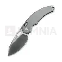 Kunwu Knives X-Padre - Satin - Titanium foldekniv, Orange Peel Texture
