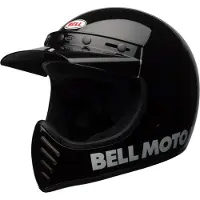 Bell Moto-3 Classic Black Sort L