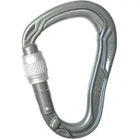 Edelrid - Karabiner klatring - Hms Bulletproof Screw Slate til UnisexUld - Grå