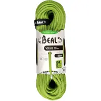BEAL - Klatrereb - Virus 10mm Solid Green til Unisex - Størrelse 80 m - Grøn