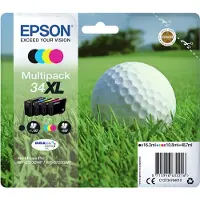 Epson 34XL 4-pack (Black Yellow Magenta Cyan)
