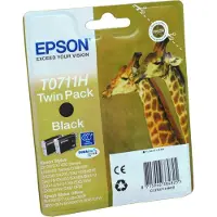 Epson T0711H Blækpatron sort