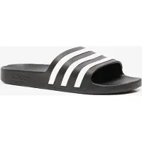 Adidas Pantoletter 'Adilette Aqua' sort / hvid