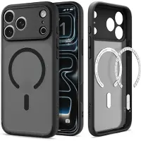 Spigen iPhone 17 Pro Ultra Hybrid Mag Cover - Frost sort