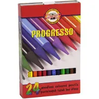 Koh-I-Noor Progresso Woodless Colored Pencil Set (S?t p? 24)