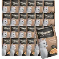 Miamor Økonomipakke: 24 x 100 g Fine Fileter i gelé - Tun & Laks