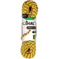 BEAL - Klatrereb - Karma 9.8mm Jaune til Unisex - Størrelse 60 m - Gul