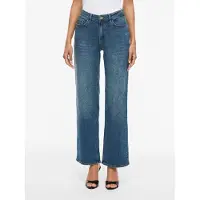 Vila Vilisa Mellemhøj Talje Straight Fit Jeans