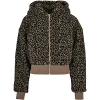 Urban Classics Short Oversized Aop Sherpa Jakke