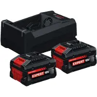 Bosch Starter-set 2x Exba18v-55 Batterioplader