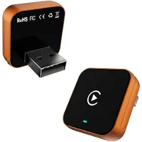 INF Trådløs CarPlay Adapter - Orange: Kablet til trådløs konvertering, smart bilforbindelse