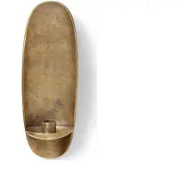 Ferm Living Agapé væglysestage Brass finish