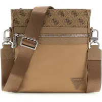 GUESS Guesstil mænd. HMBENPP6123 Sort, flad Berlin-crossbody-taske (OSFA), Casual, Polyester
