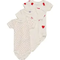 Petit Bateau Sparkedragt/Body rød / hvid