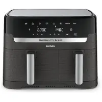 Tefal Karšto oro gruzdintuvė Dual Easy Fry & Grill EY905B, 2700 W, 2 krepšeliai (5,2 litro + 3,1 litro)