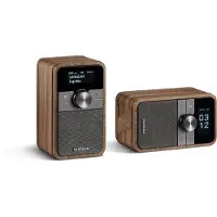 Sangean DDR-8 DAB+/FM-RDS/Bluetooth Radio Vintage Walnut - DAB+/FM - Mono - Valnød