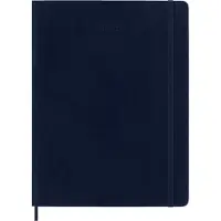 Moleskine Classic Soft 12M Week Note XL Sapphire Blue 2026