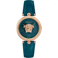 Versace Dameur VECQ00318 Palazzo Blå/Læder Ø34 mm