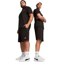 Puma Essentials No. 1 Logo Jersey 10" Shorts Men, Clothing, Black, L