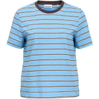 Object Shirts 'OBJLili' lyseblå / sort / hvid