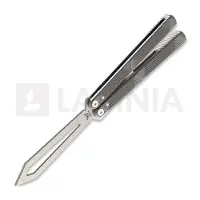 Flytanium Zenith Trainer 2.0 - Gunmetal Gray / Stonewash balisong trainer