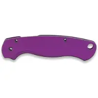 Flytanium Loop Scales - Aluminum - Spyderco Paramilitary 2 - Nebula Purple