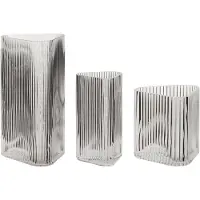Hubsch vase 3-pak Klar