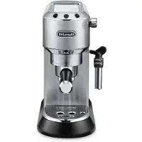 De'Longhi DEDICA EC 685.M - Kaffemaskine med mælkeskummer - 15 bar - metal