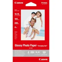 Canon Fotopapir Glossy 10x15cm 100 ark 200g
