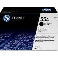 HP 55A Tonerkassette sort CE255A Modsvarer: N/A