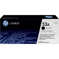 HP 53A Tonerkassette sort Q7553A Modsvarer: N/A