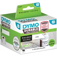 Dymo Holdbare 3/4 2-1/2 Båndetiketter 19x64 Mm