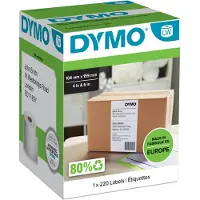 Dymo LabelWriter store forsendelsesetiketter | 104mm x 159mm | 1 rulle x 220 stk