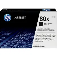 HP 80X Tonerkassette sort