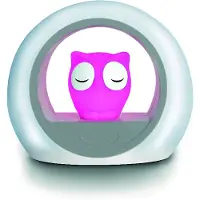 Zazu Lou Smart Owl - Night Lamp with Baby Cry Sound Sensor for childrens (0 months+) Rožine