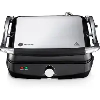 Wilfa CG-2000B minigrill med justerbar termostat Sølv