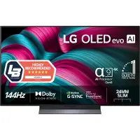 LG OLED48C54LA - 48 Diagonal klasse C5 Series OLED TV - OLED evo AI - Smart TV - webOS - 4K UHD (2160p) 3840 x 2160 - HDR