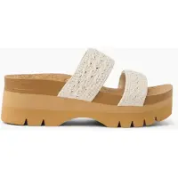 Reef Reeftil kvinder. CJ8611 Sandaler Cushion Vista Higher hvid (37.5), 5-8 cm, Ingen, Casual