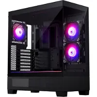 Phanteks XT View - Tower - udvidet ATX - sidepanel med vindue (hærdet glas) - ingen strømforsyning (ATX) - hvidmatteret - USB/Lyd