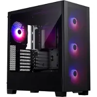 Phanteks XT Pro Ultra - Tower - udvidet ATX - sidepanel med vindue (hærdet glas) - ingen strømforsyning (ATX) - sort satin - USB/Lyd