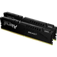 Kingston FURY Beast - DDR5 - sæt - 16 GB: 2 x 8 GB - DIMM 288-PIN - 5600 MHz / PC5-44800 - CL40 - 1,25 V - ikke bufferet - on-die ECC