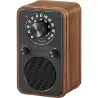 Sangean WR-9 AM/FM/Bluetooth Radio Vintage Walnut - AM/FM - Mono - Valnød