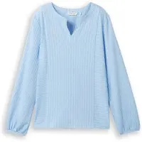 Tom Tailor Vertical Stripe Langærmet Bluse