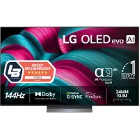 LG OLED55C51LA - 55 Diagonal klasse C5 Series OLED TV - OLED evo AI - Smart TV - webOS - 4K UHD (2160p) 3840 x 2160 - HDR