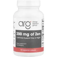 Allergy Research Group , Zen, 200 mg, 120 Vegetariske Kapsler (100 mg per Kapsel)